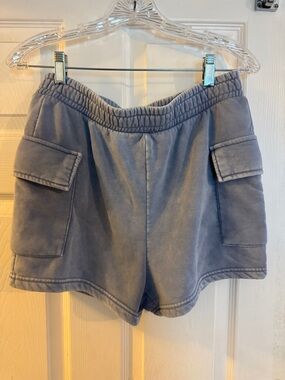 Casual Cargo Shorts - Blue